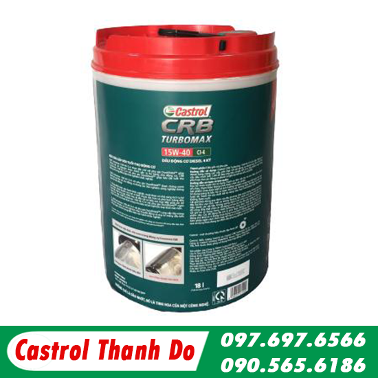 CASTROL CRB TURBO MAX 15W40 / 20W50 CI-4 18L